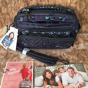 NEW!🦋Lug ButterflyGrey Carousel Crossbody/Hip bag